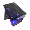Gabinete gamer Aconcawa Zerix M-atx 6 coolers RGB (GB-KIT001SF)