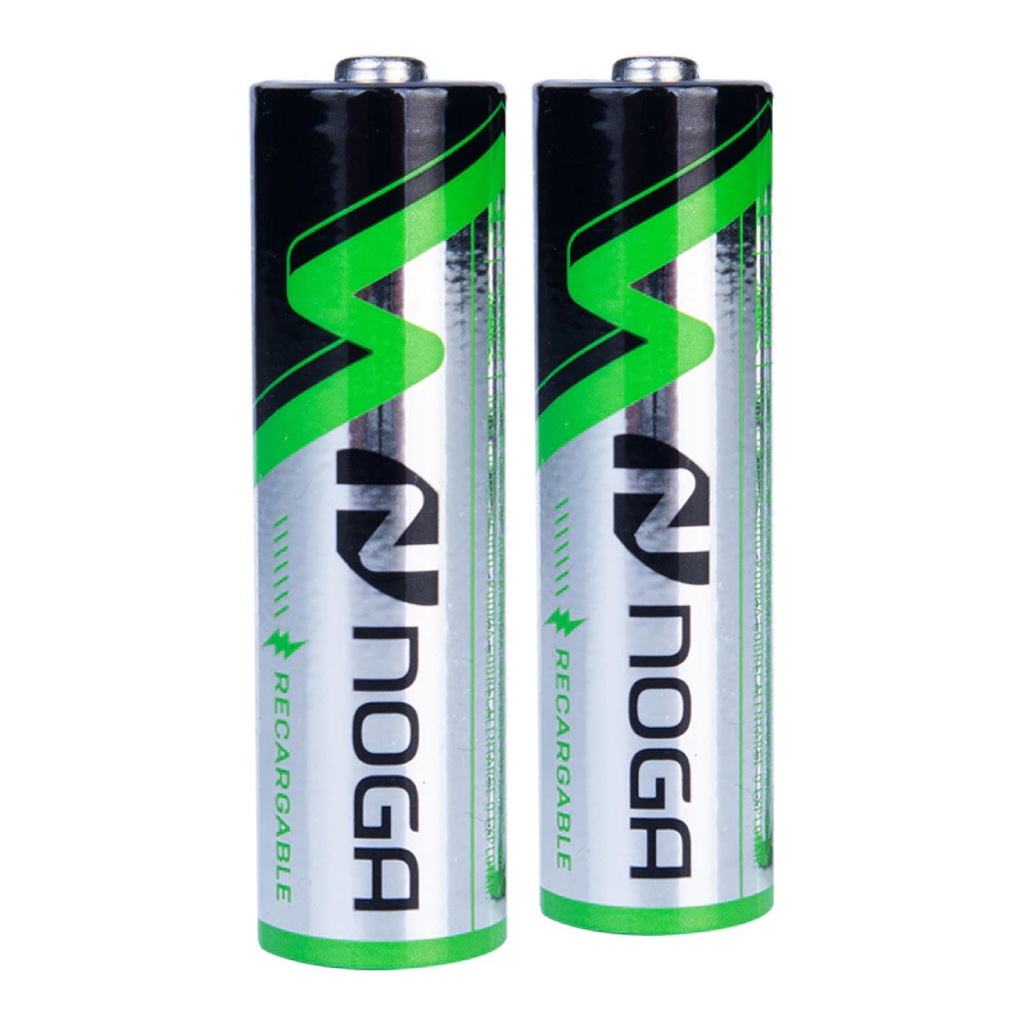 Blíster de 2 pilas AA Noganet NP-AAM 2.9B recargables 2900mAh