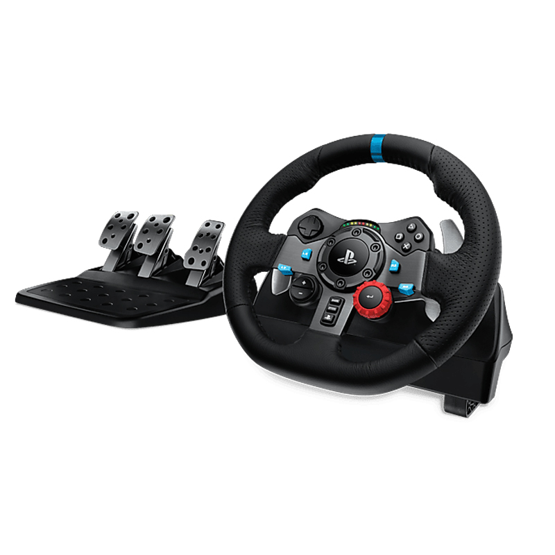 Volante y Pedales Logitech G29 Ps3 Ps4 Y Ps5 (941-000111)