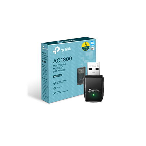 Placa de red WiFi TP-Link USB (M) AC 1300 (ARCHER T3U)