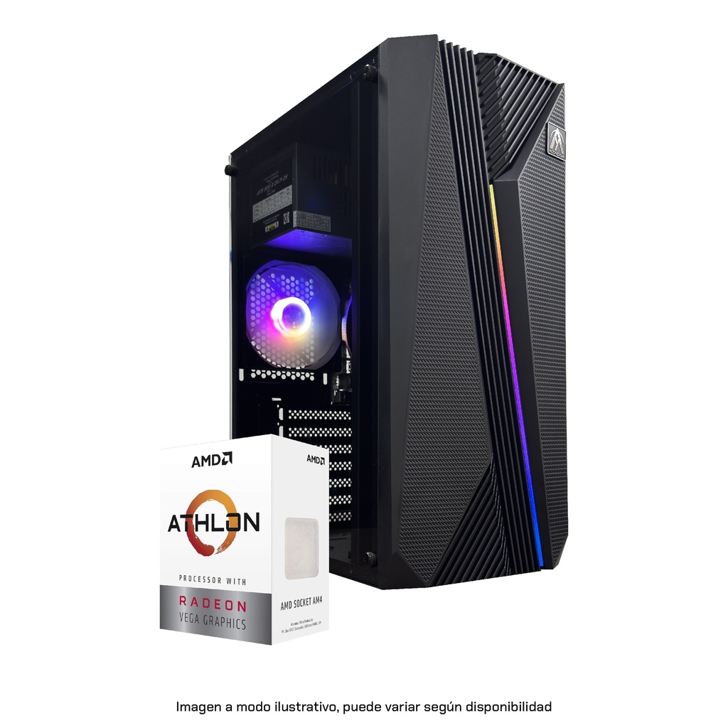 PC AMD Athlon 3000G 16GB 480GB RGB