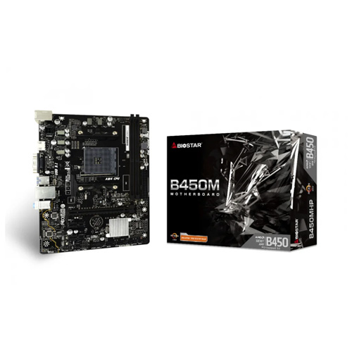MOTHER BIOSTAR AM4 B450MHP BOX M-ATX DDR4 (AB45NM4S)