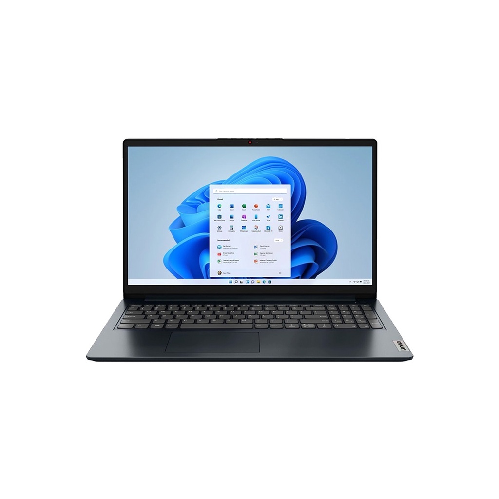 NOTEBOOK LENOVO IDEA PAD 1 ABYSS BLUE AMD R5 7520U 15.6 FHD TOUCHSCREEN 8GB RAM 1TB SSD M.2 WINDOWS 11 HOME IN S MODE TECLADO INGLES (82VG00MYUS)
