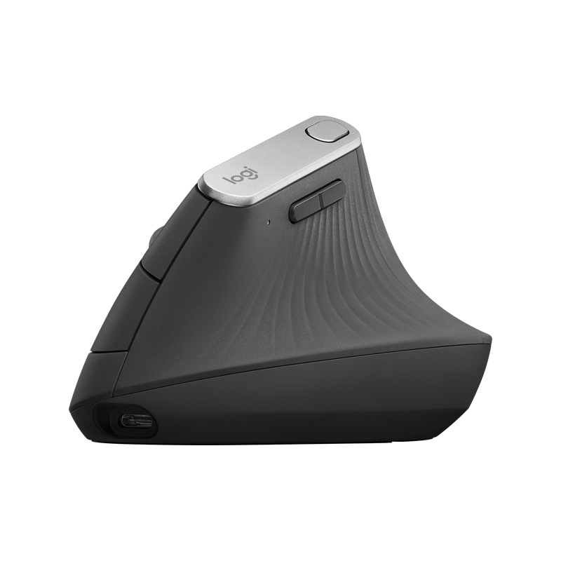 Mouses LOGITECH MX VERTICAL WIRELESS 2.4 GHZ - BLUETOOTH - USB WIRED BLACK (910-005449)