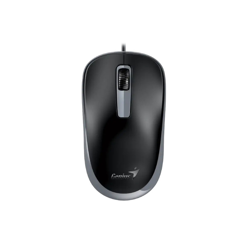 MOUSES GENIUS USB SILENT BLACK GREY (DX-125S BLACK GREY USB)