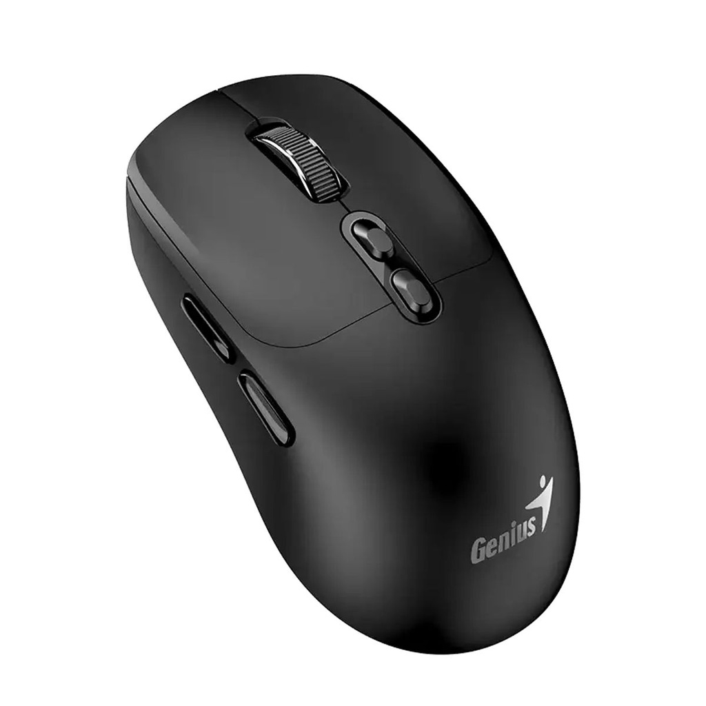 Mouse Genius Nx-8080S Wirelles 2.4 - Bluethooth IA Black (NX-8080S BT)