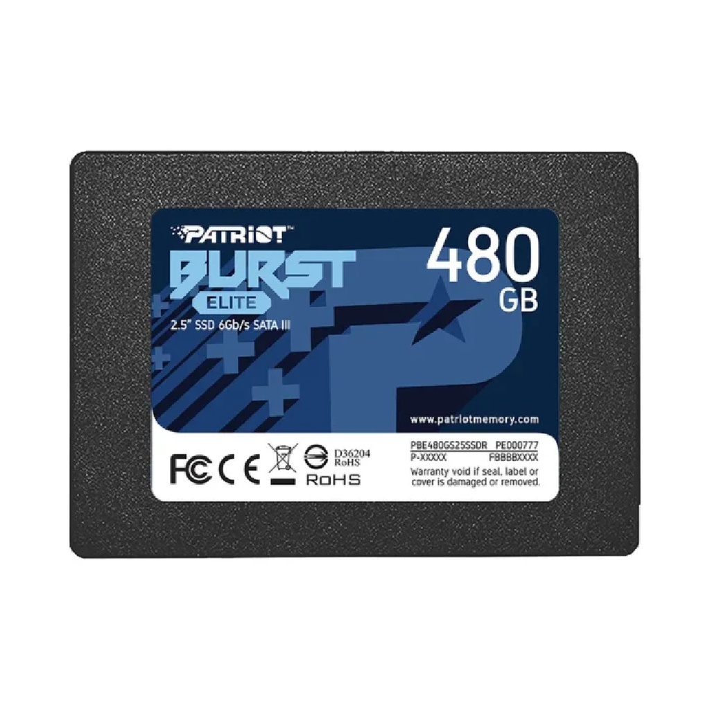 Disco Ssd PATRIOT BURST ELITE 480GB SATA (9SE00108-PBE480GS25SSDR)