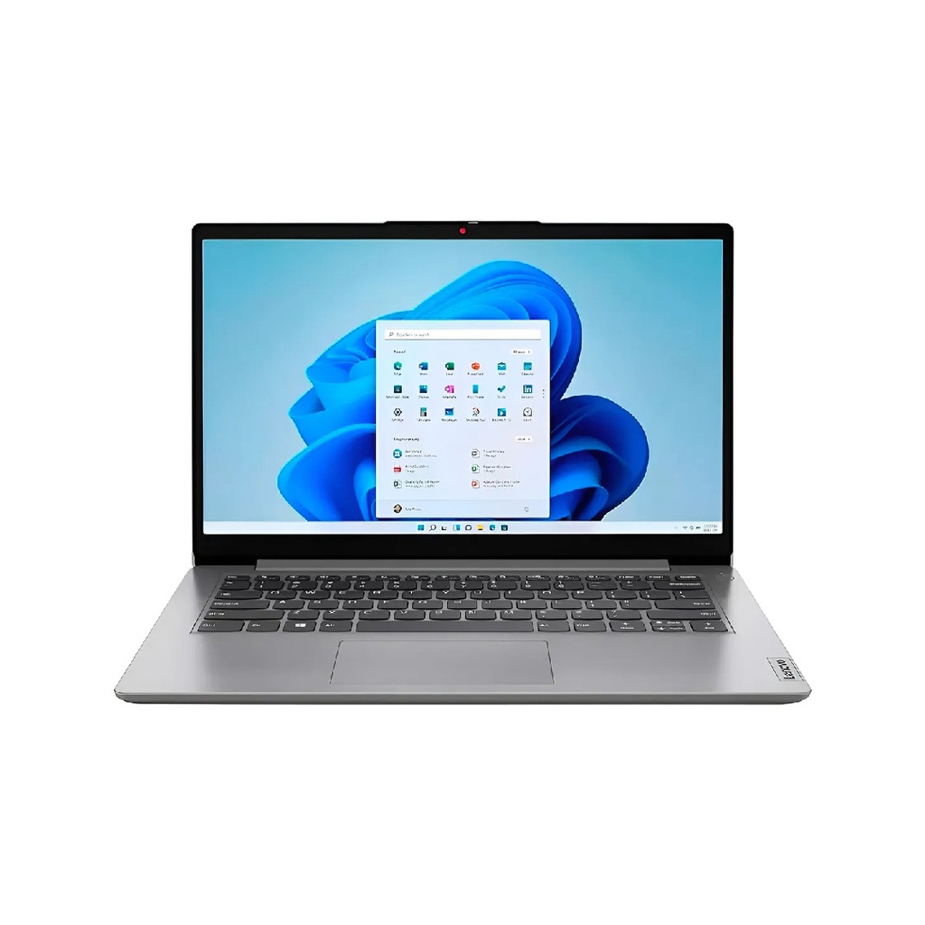 Notebook Lenovo IdeaPad 1 cloud grey Intel Celeron N4500 14.0" HD 20GB RAM DDR4 480GB SSD + eMMC Windows 11 Home teclado inglés (82LV0075US)