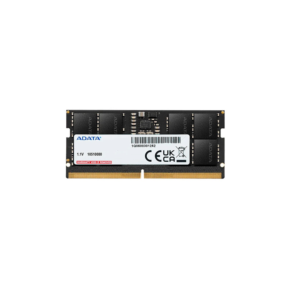Memorias SO-DIMM DDR5 8192MB 8GB 5600MHZ ADATA BLISTER (AD5S56008G-S)