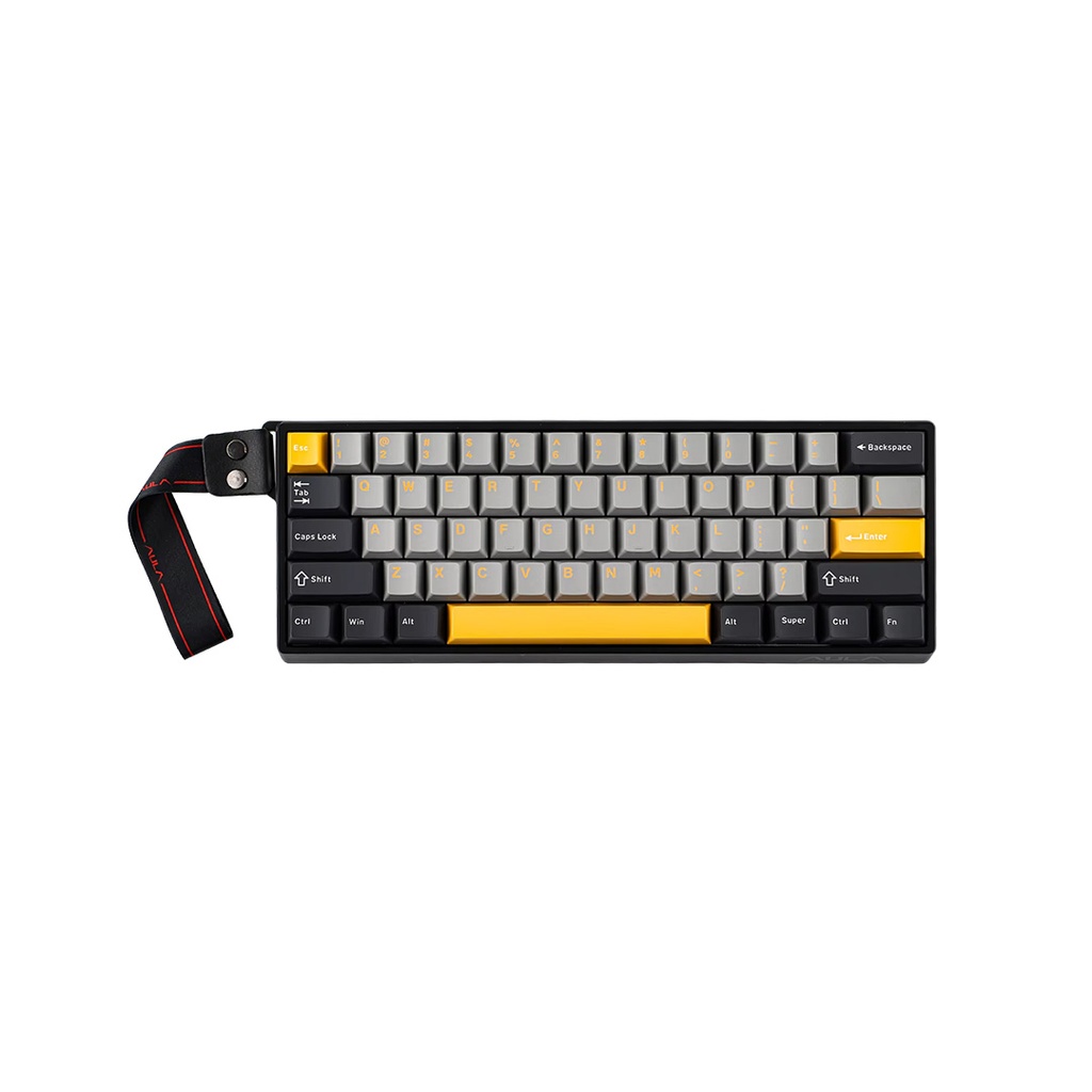 Teclado Mecánico AULA WIN60 HE Max 60% 61 Teclas RGB Tri-Modo Bluetooth 2.4GHz USB-C Switch Magnético Hall Effect 8K Hz