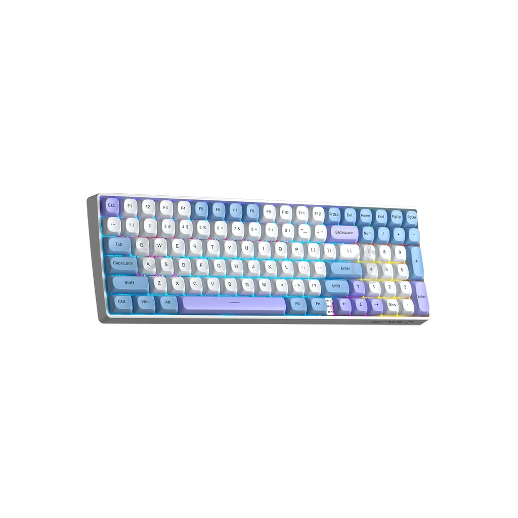 Teclado Mecanico Aula S100 Pro White-Blue-Purple (6948391205762)