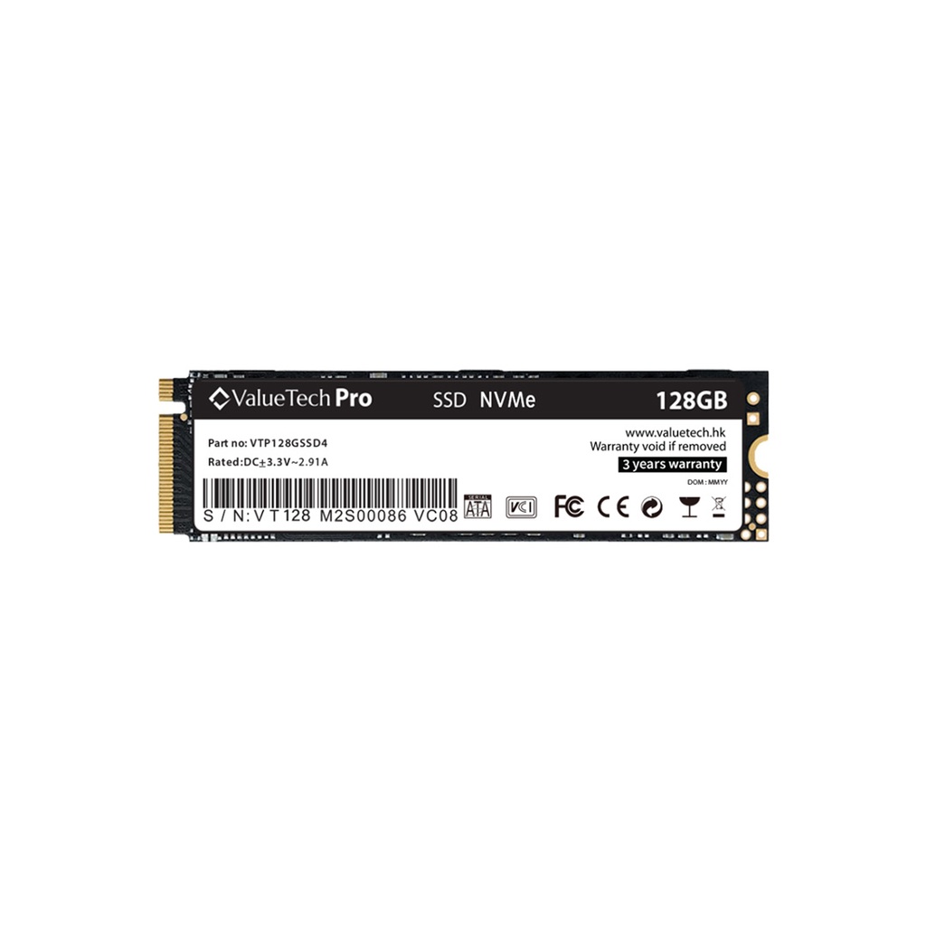 Disco Sólido SSD M.2 128GB ValueTech Pro (VTP128GSSD4)