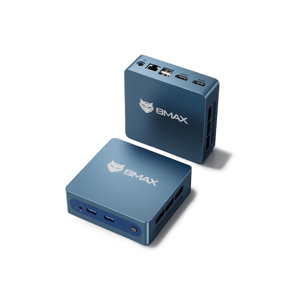 Mini PC Bmax B1 Plus Intel Celeron J3355 6GB 128GB eMMC Windows 11 Home gris (6937496930105)