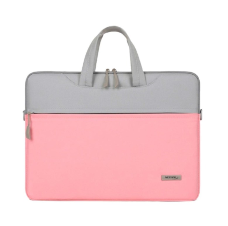 Maletín Porta Notebook 15.6" Gris Rosa (Nm-Ml1-P)