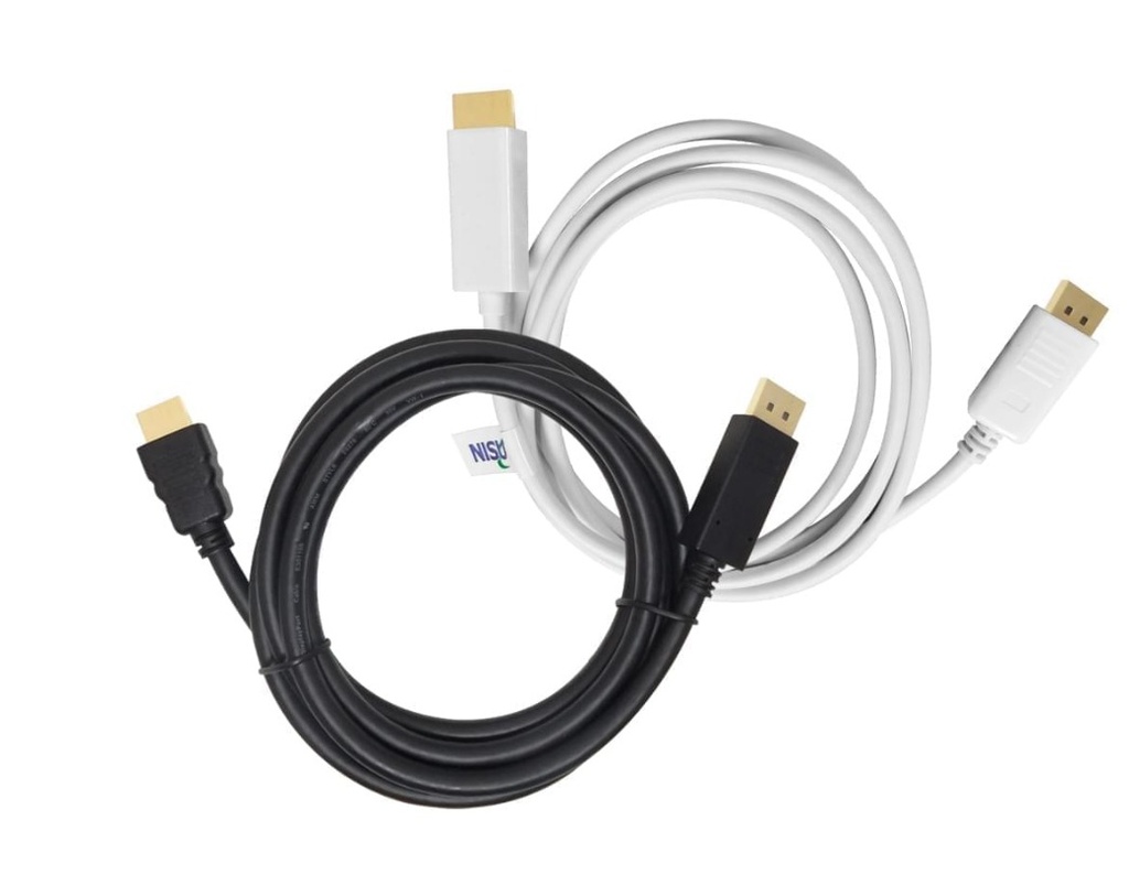 Cable Display Port a Hdmi 4K Nisuta De 1,8m y 120Hz En 720P (NSCADPHD)