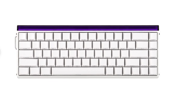 Teclado Mecanico Aula Hero 68 HE White (6978080504173)