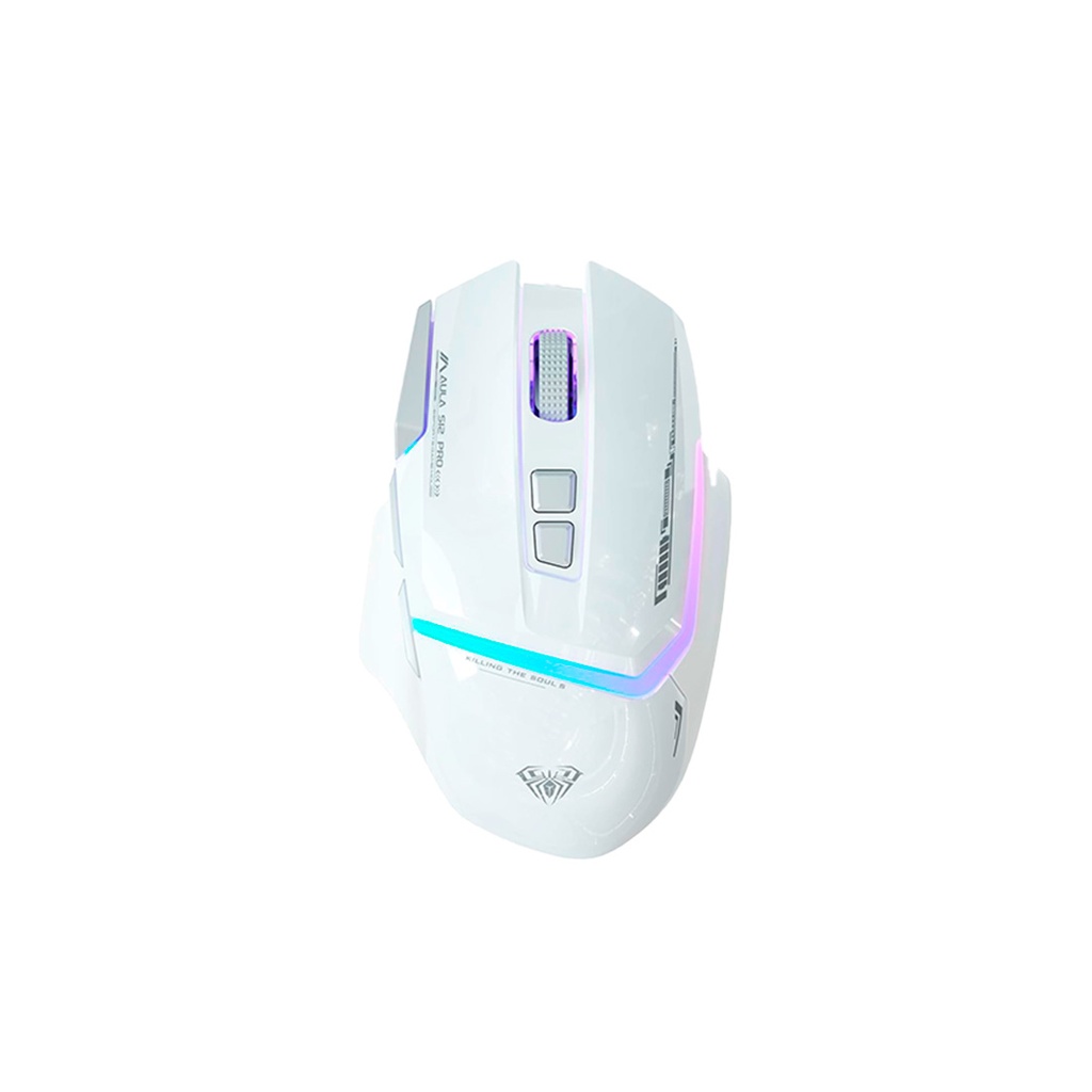 Mouse Gaming Aula S12 Pro White (6948391214368)