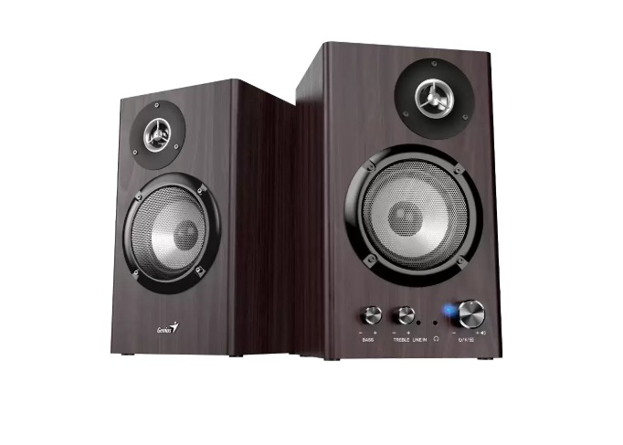 Parlante Genius Sp-Hf1812Bt 50W Pine Brown