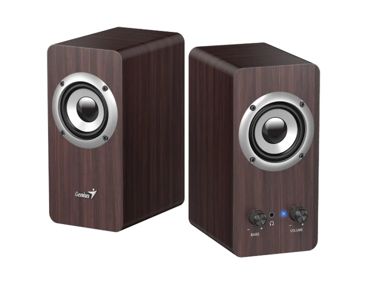 Parlante Genius Sp-hf400 Dark Brown