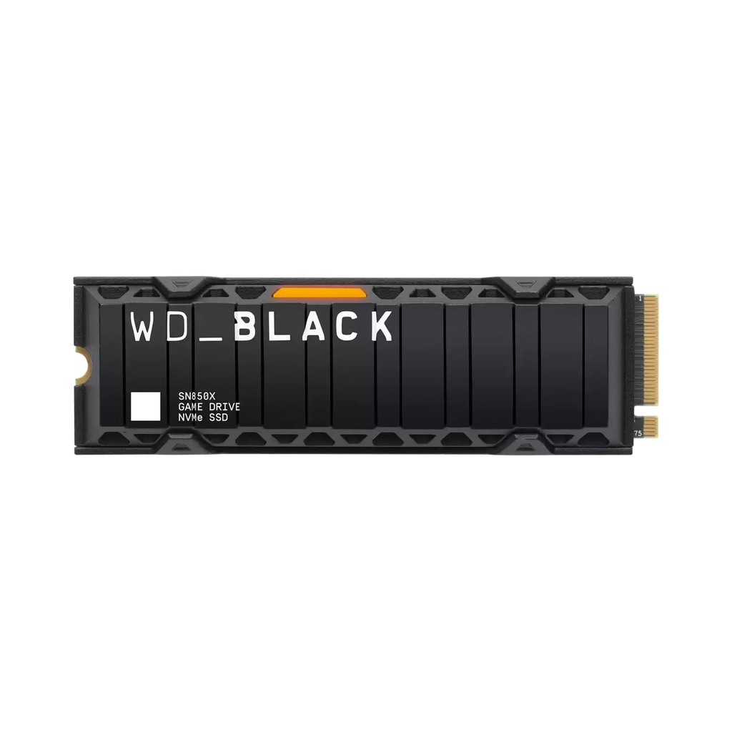 Disco Interno SSD WD Black SN850X 1TB M.2 2280 NVMe PCIe 4.0 7300MB/S C/DISIP