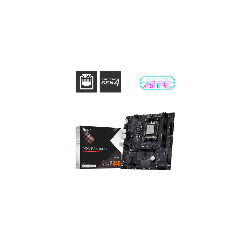 Motherboard MSI PRO B840M-B AM5 DDR5