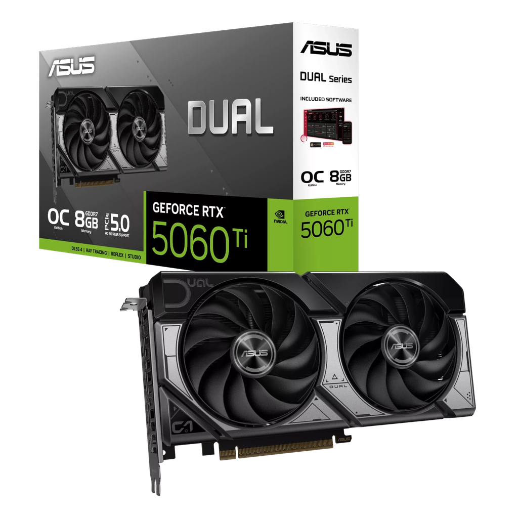 Placa de Video ASUS NVIDIA GeForce DUAL RTX5060TI