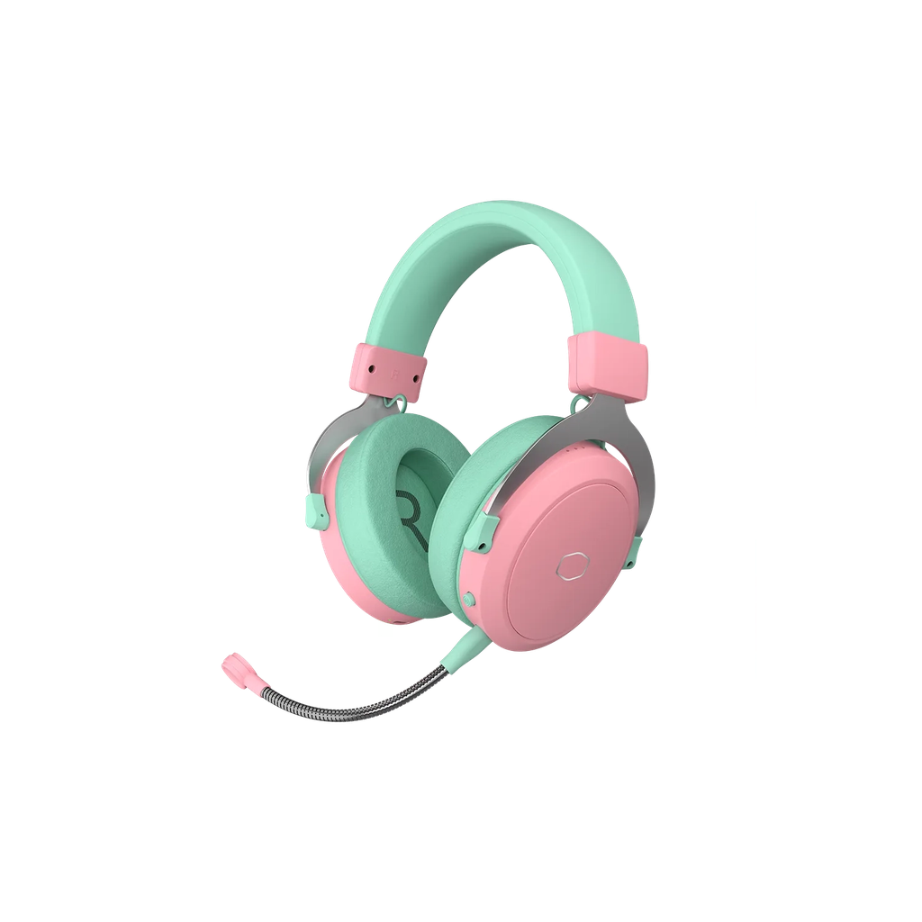 Auricular Cooler Master CH351 Wireless BT 5.4 2.4GHz USB-C 3.5mm Macaron