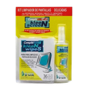 Kit Limpiador De Pantallas Delicadas Delta 120G - 8 Paños 30X30 (LPK)
