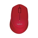 Mouses Logitech M280 Diestro Wireless Rojo (910-004286)