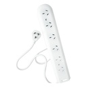Zapatilla Electrica Multinorma c/Tecla 6 Tomas - Cable 1,5m (NM-ZP6)