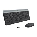 Teclado y Mouse Logitech MK470 Wireless negro (920-009266)