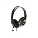 AURICULARES GENIUS HEADSET BLACK/GREEN (HS-400A) Outlet