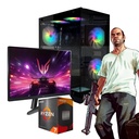 PC AMD 7 5700G 16GB 480GB RGB Nebula X monitor 24"