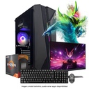 PC Gamer Ryzen 7 5700G 32GB RAM 960GB SSD WiFi Monitor 24" Gabinete RGB 650W Kit