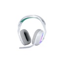 Auricular LOGITECH G522 LIGHTSPEED WIRELESS 2.4 GHZ - BLUETOOTH - USB WIRED WHITE (981-001549)