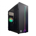 Gabinete Aconcawa Ultimate Gaming Series RGB sin fuente LB-200-SF