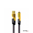 NETMAK Cable 4En1 Tipo C + Usb + Lightning (NM-123)