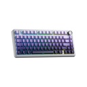 Teclado Mecánico AULA F75 75% 80 Teclas Degradado RGB Tri-Modo Bluetooth 2.4GHz USB-C Switch Leobog Reaper