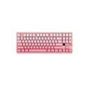 Teclado Mecánico AULA F87 Pro V2 TKL 87 Teclas RGB Tri-Modo Bluetooth 2.4GHz USB-C 8K Polling Rate Degradado Rosa
