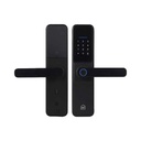 Cerradura Eléctrica Kanji Black W971 WiFi App Huella Digital Negro (W971)
