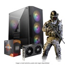 PC AMD Ryzen 7 5700X 32GB RAM 1TB M.2 RTX 5050 8GB 650W WIFI MSI A100M